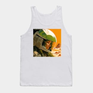 We Are Floating In Space - 85 - Sci-Fi Inspired Retro Artwork Tank Top